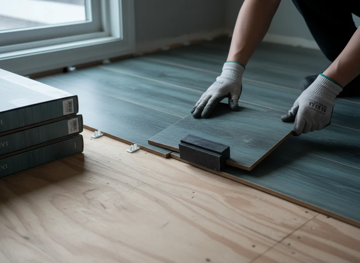 Luxury Vinyl Plank Installation company in Waldo, KS